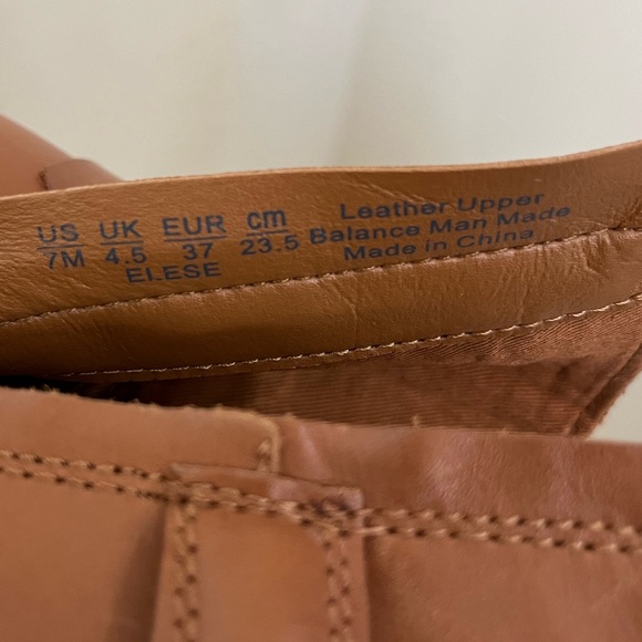 Franco Sarto Elese Womens Leather Ankle Boots brown Size 7M - Picture 2 of 10